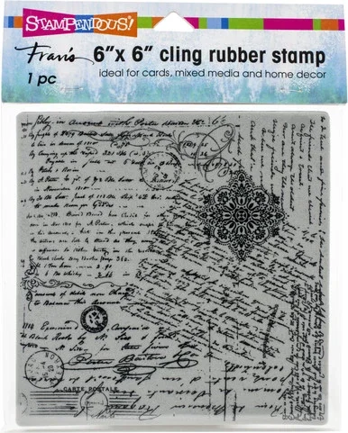 Stampendous Cling Stamps-Posted Script