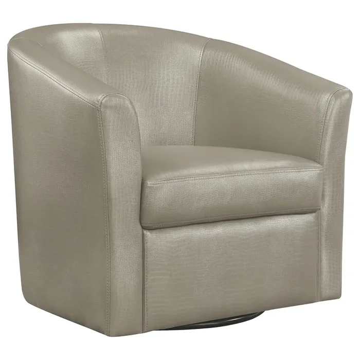Stevie Upholstered Demi Arm Dining Side Chairs Brown Grey and Black (Set of 2)