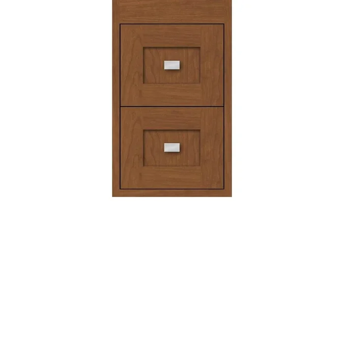 Strasser Woodenworks 12 X 18.5 X 19.75 Sodo Inset Wall Mount Drw Bank Shaker Cinn Cherry