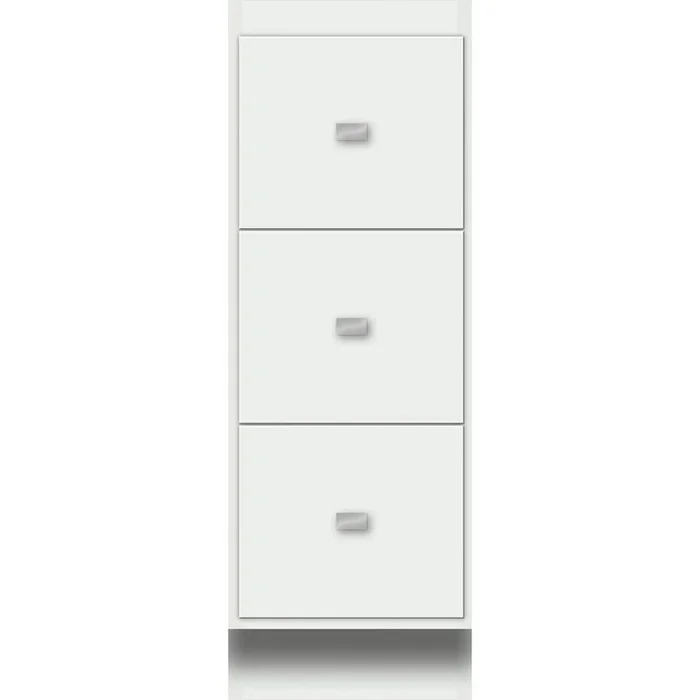 Strasser Woodenworks 12 X 18 X 34.5 Montlake Drawer Bank Slab Powder Grey