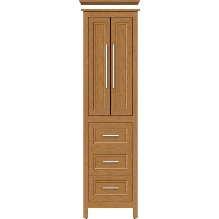 Strasser Woodenworks 19.5 X 21 X 70 Belltown Linen Ogee Miter Nat Cherry
