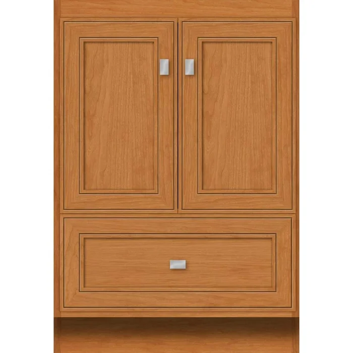 Strasser Woodenworks 24 X 21 X 34.5 Montlake Vanity Deco Miter Nat Cherry Std