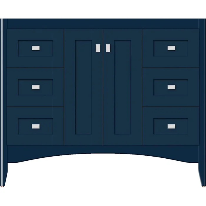 Strasser Woodenworks 42 X 21 X 34.5 Wallingford View Vanity Shaker Lapis Night Sb