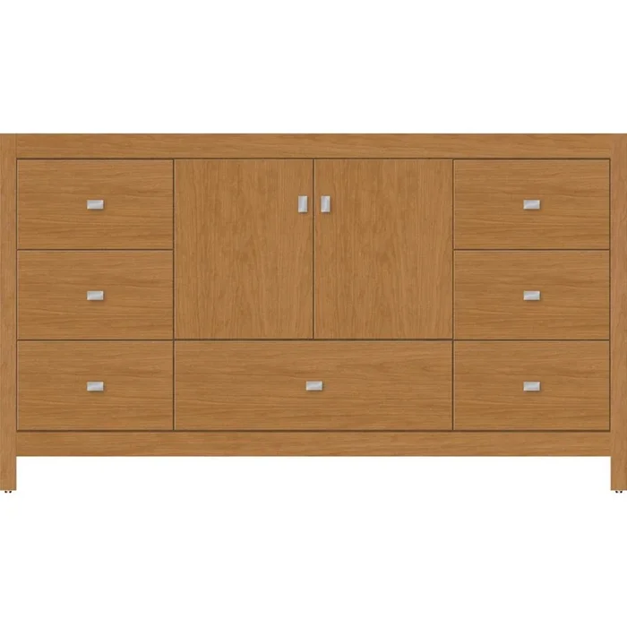 Strasser Woodenworks 60 X 18.5 X 34.5 Alki Essence Vanity Slab Nat Cherry Sb
