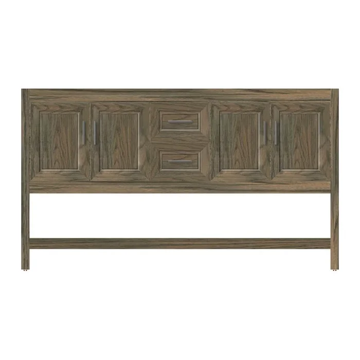 Strasser Woodenworks 60 X 18.5 X 34.5 Alki Spa Vanity Ogee Miter Dusky Oak Db