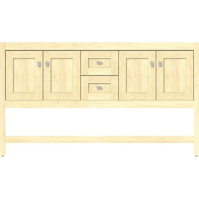 Strasser Woodenworks 60 X 18.5 X 34.5 Alki Spa Vanity Shaker Nat Maple Db