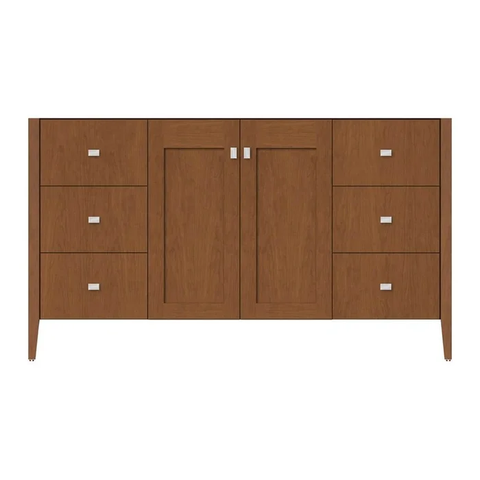 Strasser Woodenworks 60 X 21.5 X 34.5 Newhalem Vanity Slab Cinn Cherry Sb
