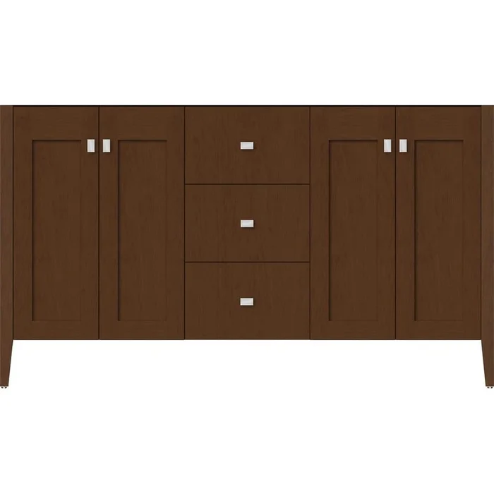 Strasser Woodenworks 60 X 21.5 X 34.5 Newhalem Vanity Slab Walnut Db
