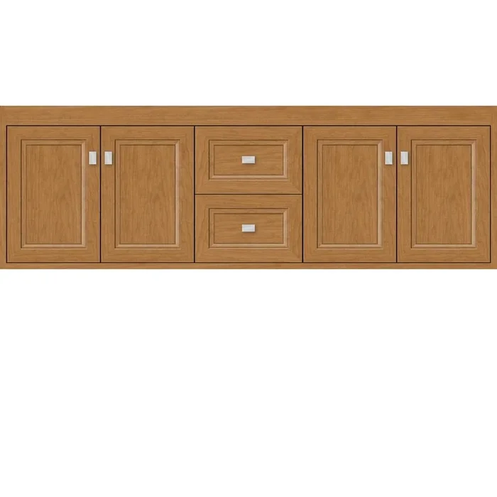 Strasser Woodenworks 60 X 21 X 19.75 Sodo Inset Wall Mount Vanity Ogee Miter Nat Cherry Db