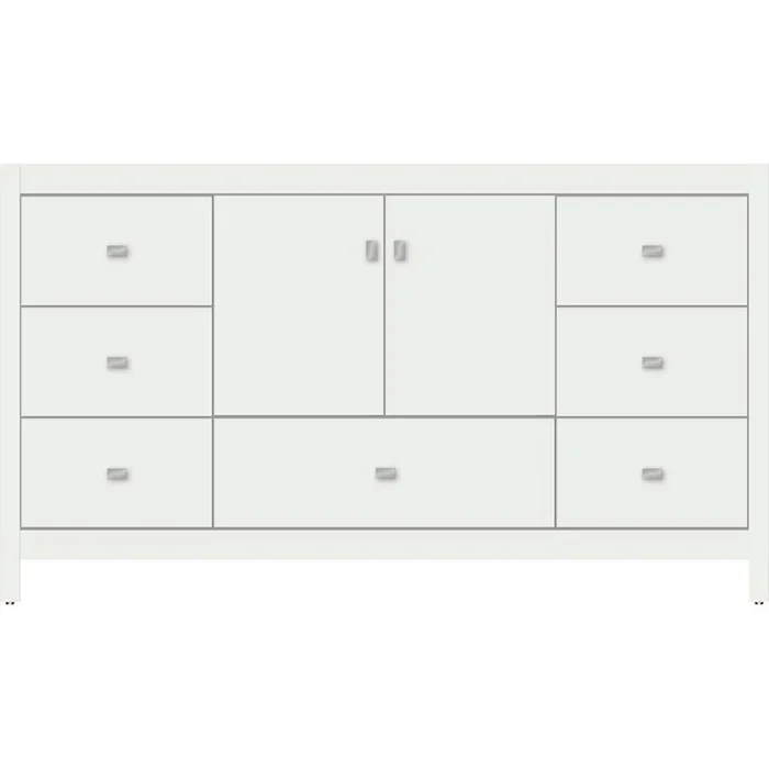Strasser Woodenworks 60 X 21 X 34.5 Alki Essence Vanity Slab Powder Grey Sb