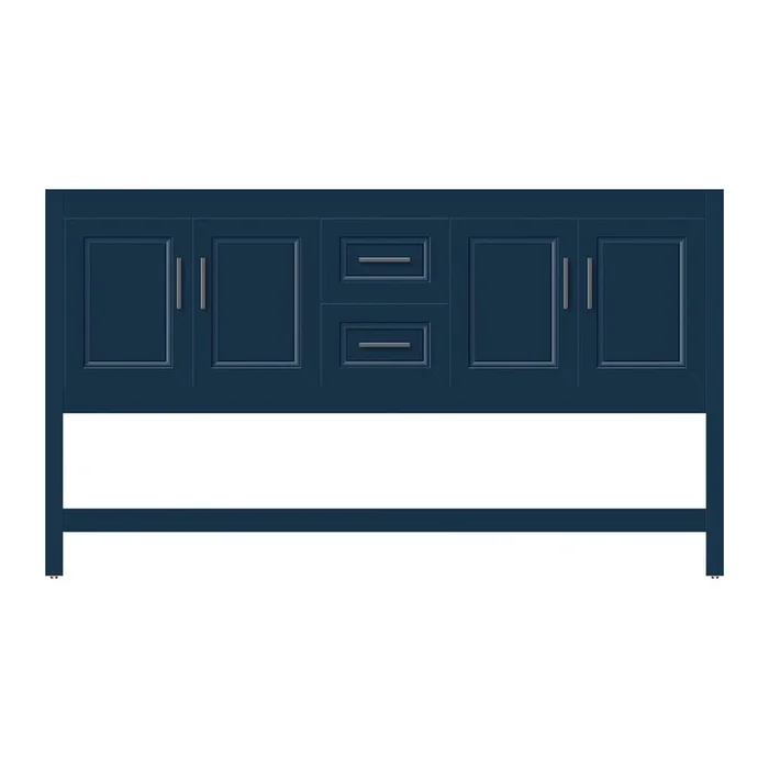 Strasser Woodenworks 60 X 21 X 34.5 Alki Spa Vanity Ogee Miter Lapis Night Db