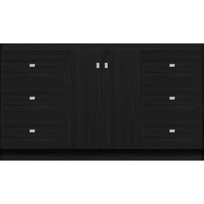 Strasser Woodenworks 60 X 21 X 34.5 Montlake View Vanity Slab Midnight Oak Sb