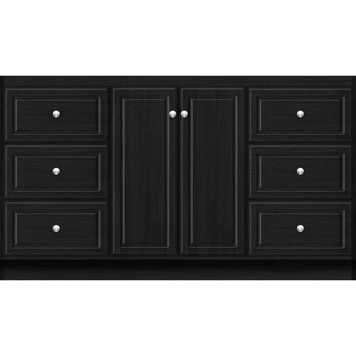 Strasser Woodenworks 60 X 21 X 34.5 Montlake View Vanity Ultra Midnight Oak Sb