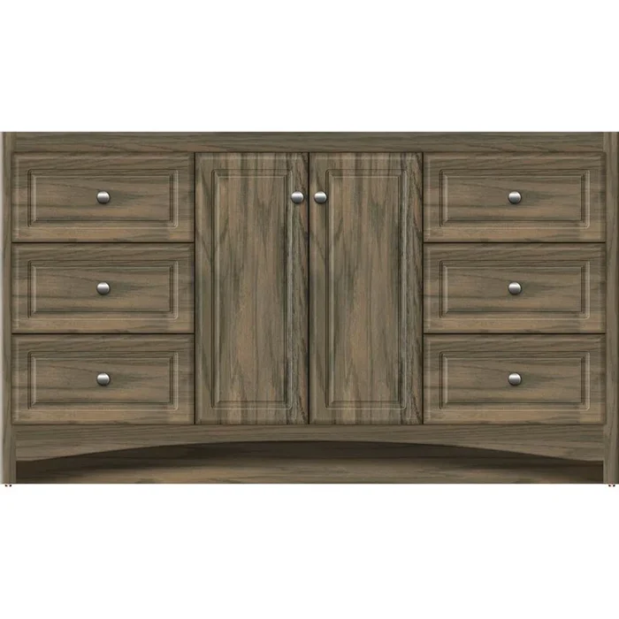 Strasser Woodenworks 60 X 21 X 34.5 Ravenna View Vanity Ultra Dusky Oak Sb