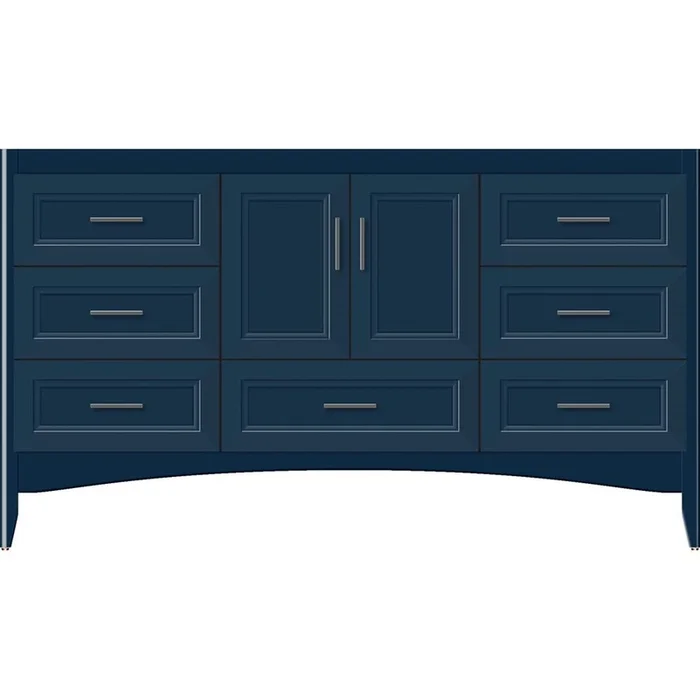 Strasser Woodenworks 60 X 21 X 34.5 Wallingford Vanity Ogee Miter Lapis Night Sb