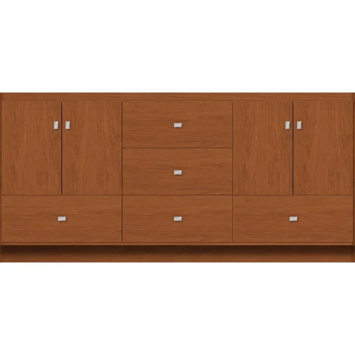 Strasser Woodenworks 72 X 18 X 34.5 Montlake Vanity Slab Cinn Cherry Db
