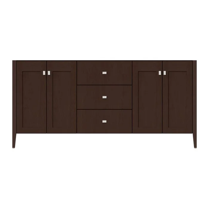 Strasser Woodenworks 72 X 19 X 34.5 Newhalem Vanity Slab Choc Cherry Db