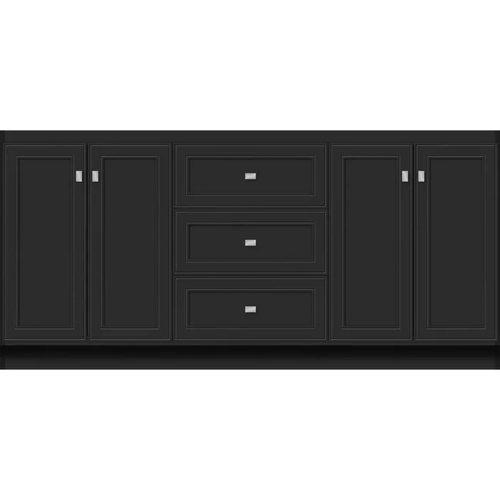 Strasser Woodenworks 72 X 21 X 34.5 Montlake View Vanity Deco Miter Lapis Night Db