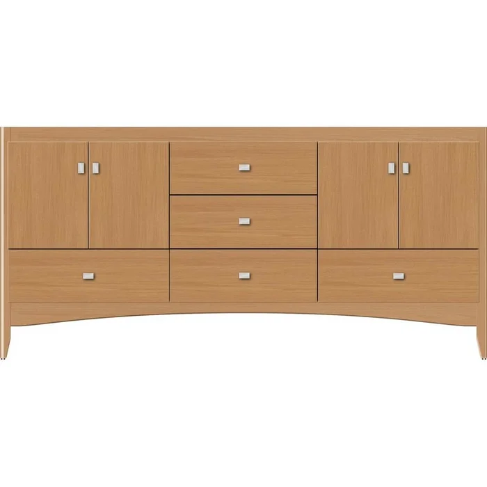 Strasser Woodenworks 72 X 21 X 34.5 Wallingford Vanity Slab Nat Oak Db