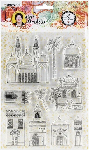 Studio Light Art By Marlene Clear Stamps-NR. 58, Artsy Arabia