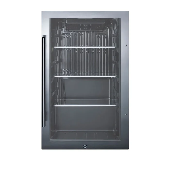 Summit 19 Inch Wide 3.13 Cu. Ft. ADA Approved Beverage Cooler with Adjustable Shelves