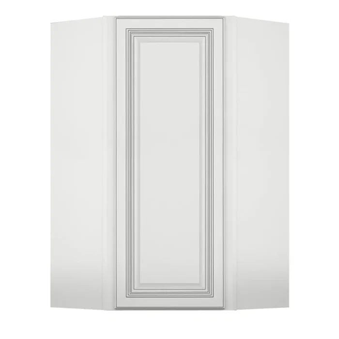 Sunny Wood Sanibel 24″ X 42″ Diagonal Corner Wall Cabinet