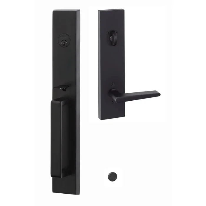 Sure-Loc Vail Full Plate Single Cylinder Keyed Entry Handleset with Interior Lever
