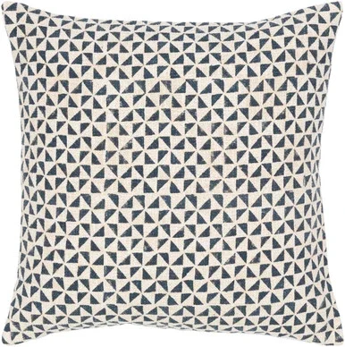 Surya Janya Global Pillow Kit In Dark Blue And Light Beige Finish JNY017-2222P
