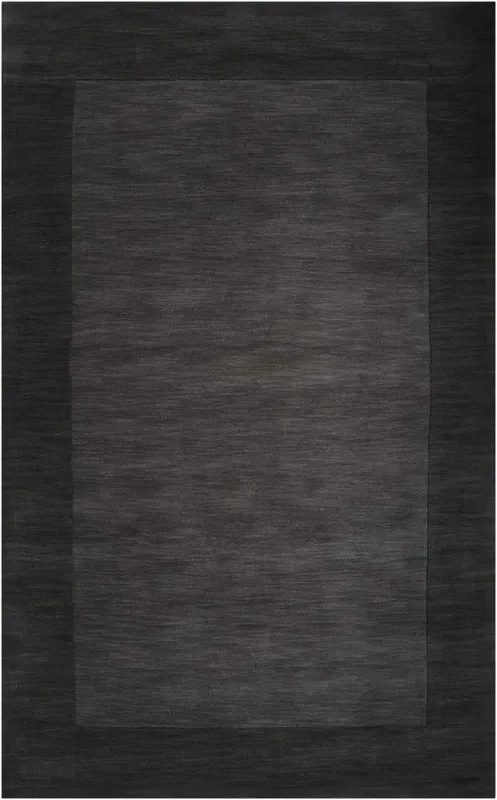 Surya Rugs – Mystique Grey, Black Area Rug – M347 – 7’6″ x 9’6″