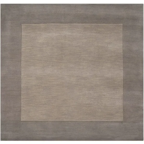 Surya Rugs – Mystique Grey, Brown Area Rug – M312 – 8′ Square