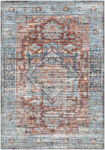 Surya Traditional Nolita Chenille-Polyester 5′ x 7′ Area Rugs NLT2302-57