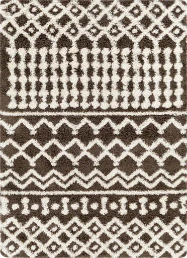 Surya Urban Shag Polypropylene 5’3″ x 7’3″ Rectangle Area Rugs USG2343-5373