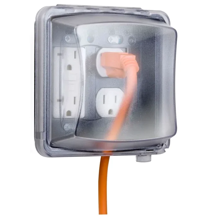 TayMac 5-7/16″ Two Gang While-In-Use Cover