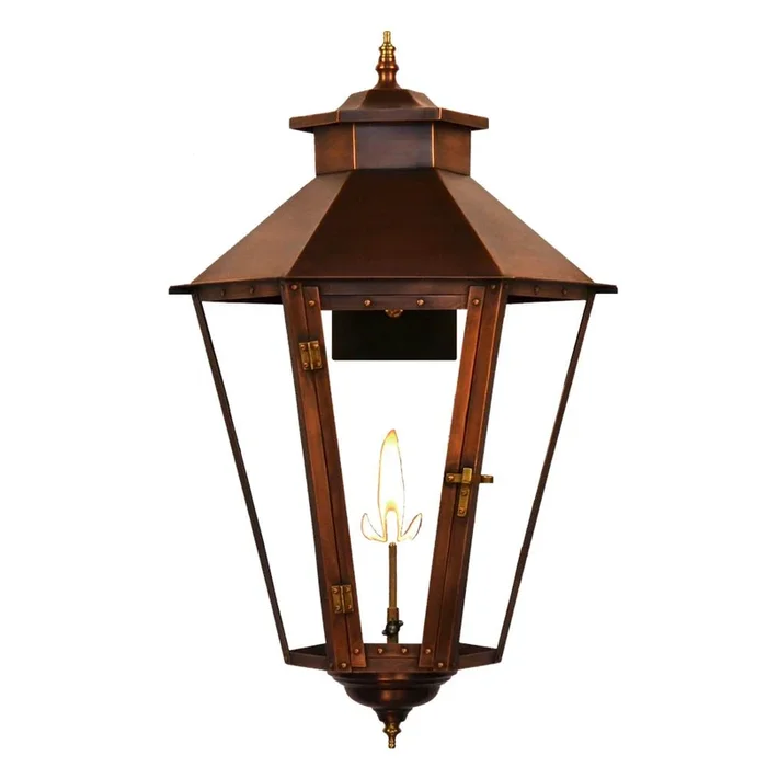 The Coppersmith Bayour Street 63 Gas in Antique Copper