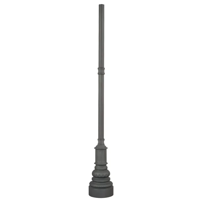The Great Outdoors 96″ Light Post with Round Base