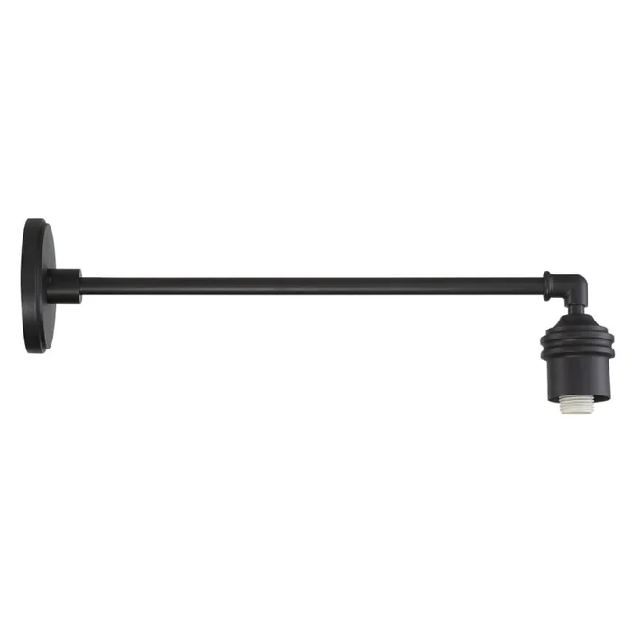 The Great Outdoors Reflective Lighting 8″ Tall Outdoor Wall Sconce with 22″ Extension