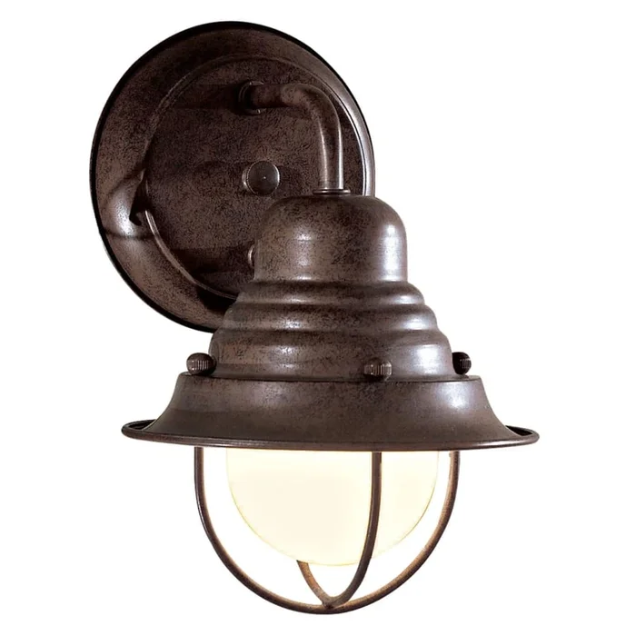 The Great Outdoors Wyndmere 1 Light 9″ Tall Outdoor Wall Sconce