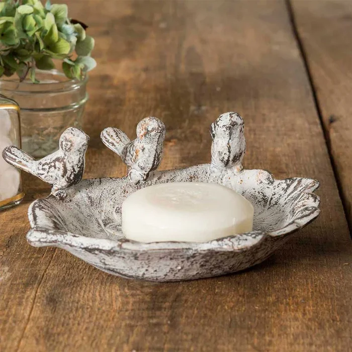 Three Singing Birds Soap Dish – Box of 2
