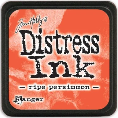 Tim Holtz Distress Mini Ink Pad-Ripe Persimmon