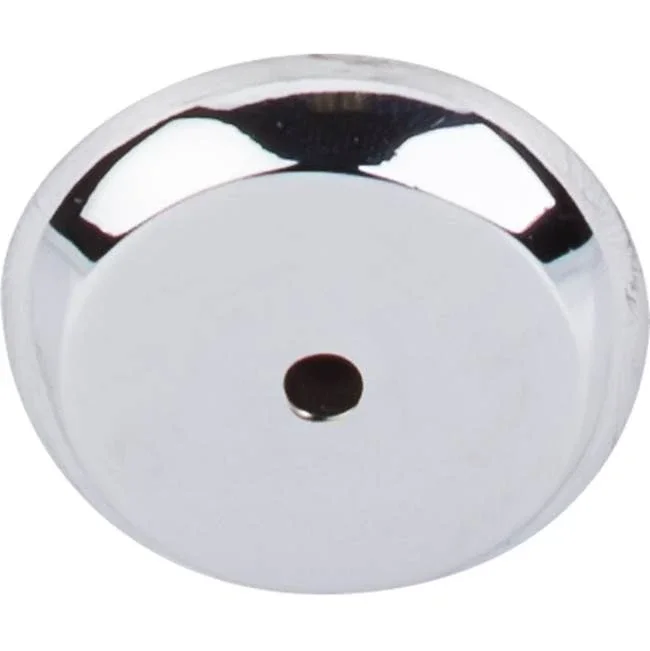 Top Knobs Aspen II Round Backplate 1 1/4 Inch Polished Chrome