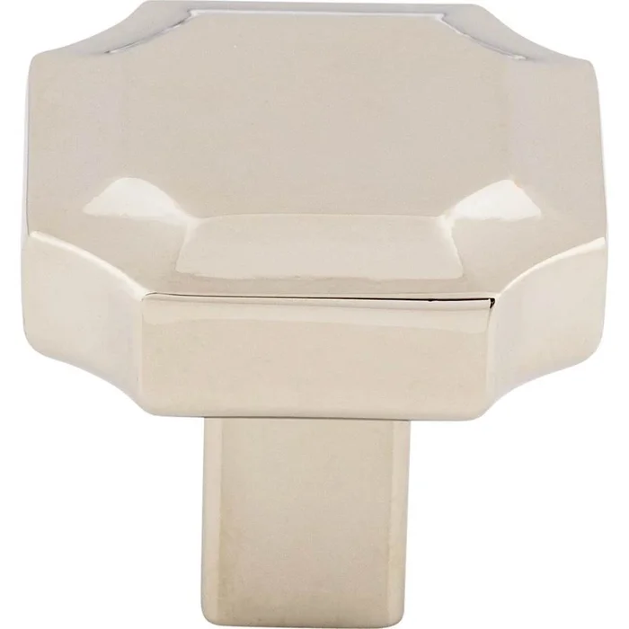 Top Knobs Davenport Knob 1 1/4 Inch Polished Nickel