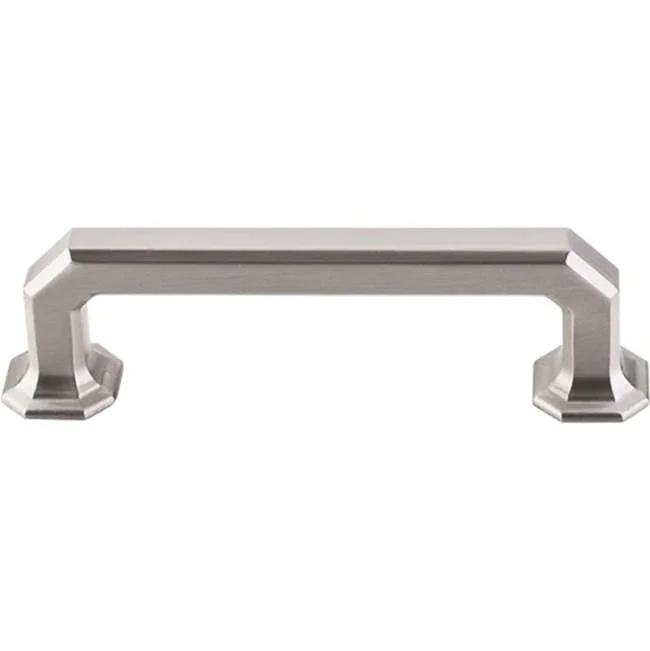 Top Knobs Emerald Pull 3 3/4 Inch (c-c) Brushed Satin Nickel