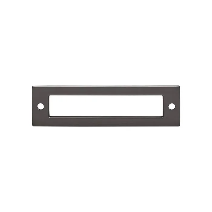 Top Knobs Hollin Backplate 3 3/4 Inch Ash Gray