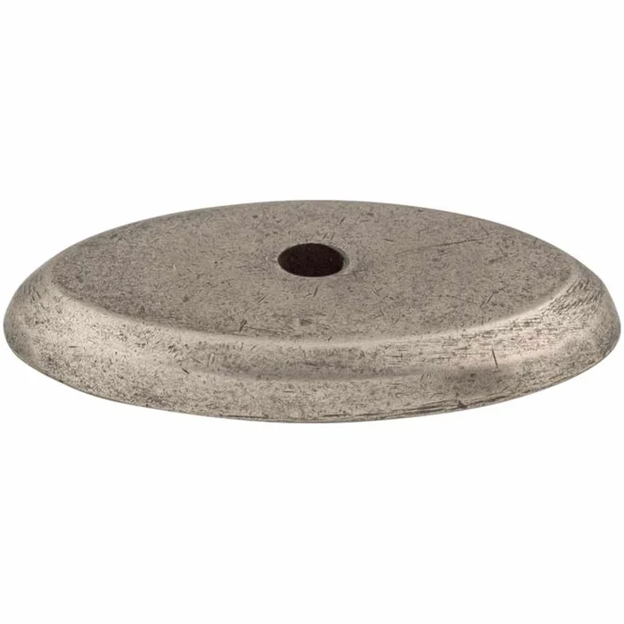 Top Knobs Oval 1-1/2 Inch Knob Backplate from the Aspen Series