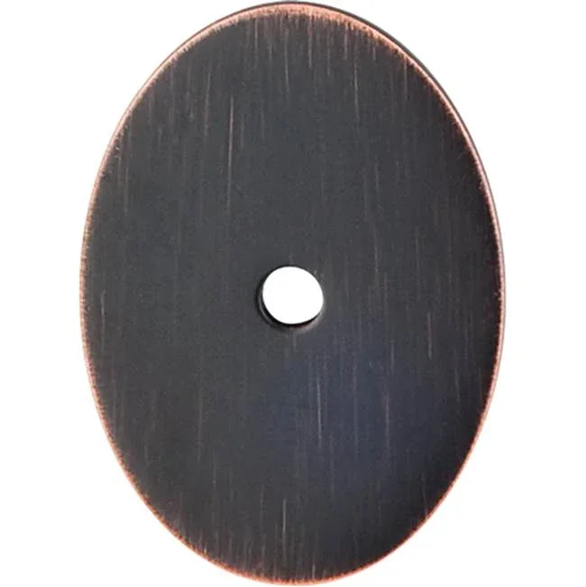 Top Knobs Oval Backplate 1 3/4 Inch Tuscan Bronze