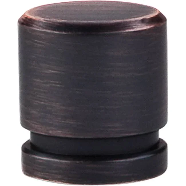 Top Knobs Oval Knob 1 Inch Tuscan Bronze