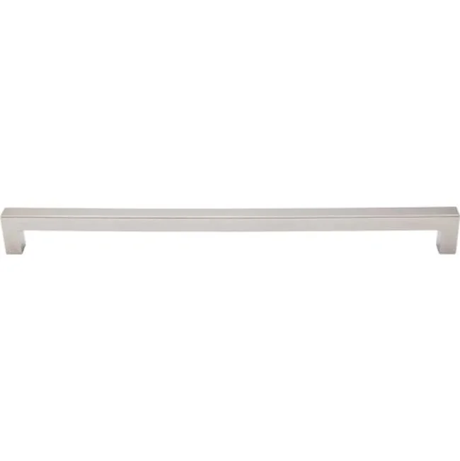 Top Knobs Square Bar Pull 12 Inch (c-c) Polished Nickel