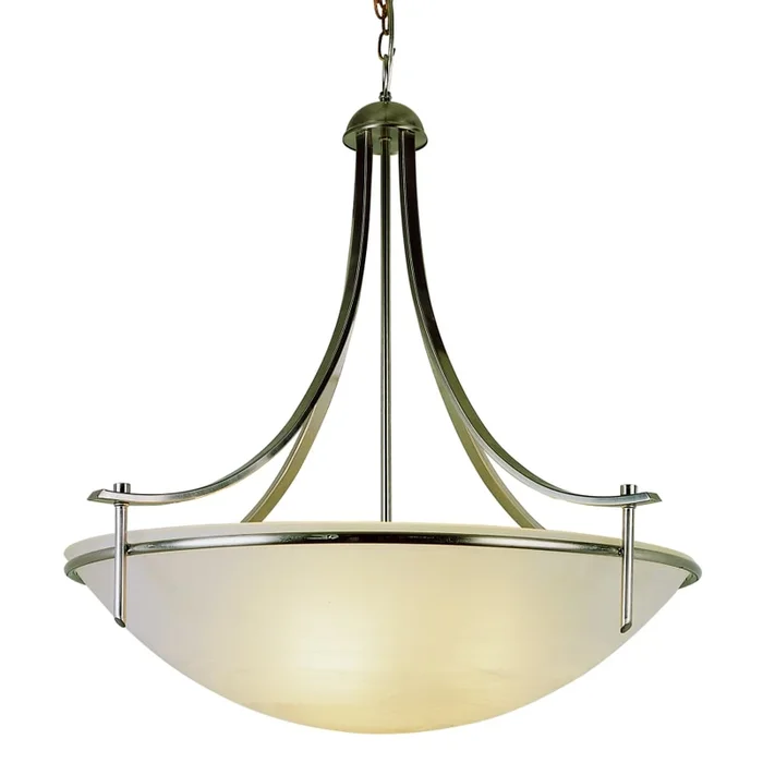 Trans Globe Lighting Four Light Down Lighting Bowl Pendant from the Contemporary Collection