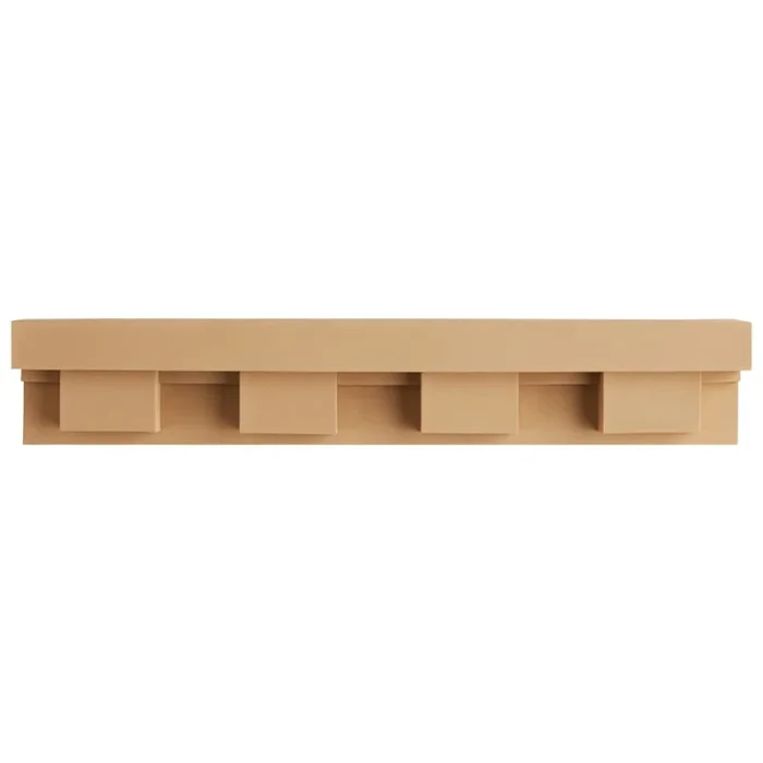 Trimlite 24″ 4 Block Dentil Shelf Exterior Door Accessory