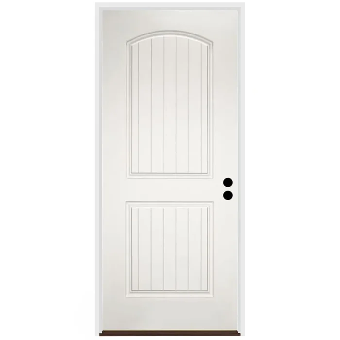 Trimlite Cottage 2 Panel 36″ by 80″ Left Handed Pre-Hung Exterior Entry Door with 4-9/16″ Door Jamb